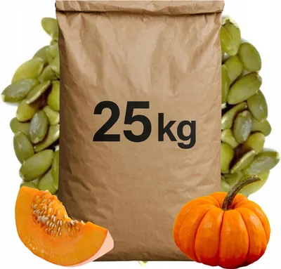 Produktbild von Kürbiskerne 25 KG - Geschält - Salat-Topping - Backzutat - Ideal für Kürbiskernbrot - Ungesalzen