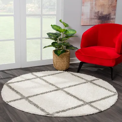 Produktbild von Teppich MADRID 1352 CREAM 200X200 RUND
