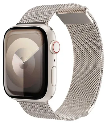 Produktbild von Vonmählen Milanese Loop 2 - Armband für Apple Watch 40 / 41 / 42mm, Champagne