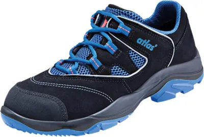 Produktbild von Atlas Sicherheitshalbschuh XP 205 S1P ESD SRC DGUV Gr. 43 schwarz/blau