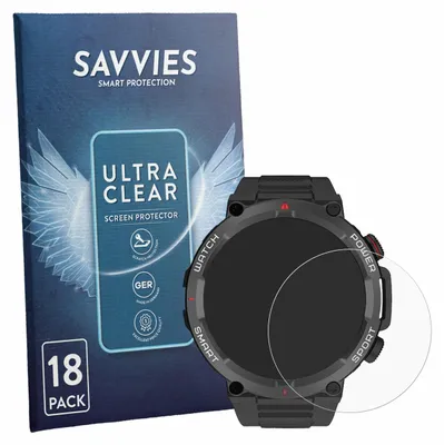 Produktbild von 18x Für Neow W-Watch 1.39" Schutzfolie Savvies Displayschutz Display Schutz Folie Klar Transparent