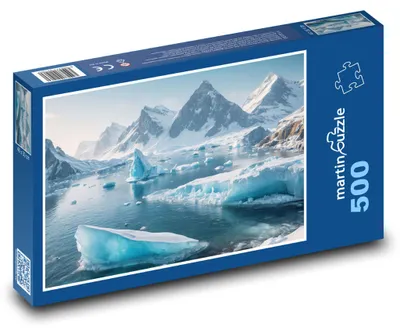 Obrázok produktu pre Puzzle 500 Ľadovce a horské štíty - martinpuzzle
