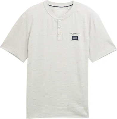 Produktbild von Henley T-Shirt mit Logo-Label