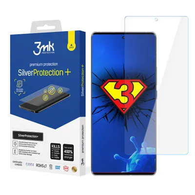 Produktbild von 3mk Display Antimikrobielle Schutzfolie SilverProtection+ für Vivo iQOO 10 Pro 0,21mm Self-Heal