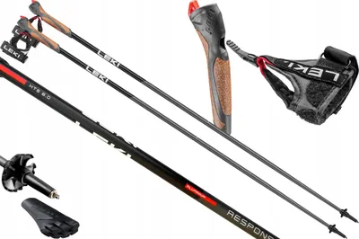 Produktbild von Leki Response Stöcke 110 cm 184g-Nordic Walking, Aluminium, Spitzen G/W