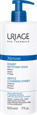 Produktbild von Uriage Xémose, Reinigungscreme, Unisex, trockene Haut, Reinigend, Beruhigend, Pumpenflasche, Seife