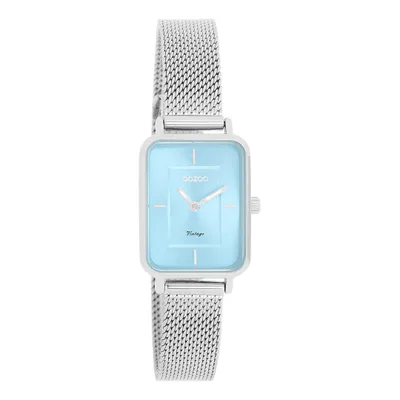 Immagine prodotto di Oozoo Orologio da polso in metallo argentato Serie Vintage Donna Orologio analogico al quarzo UOC20351