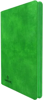 Produktbild von Gamegenic Zip-Up Album 18-Pocket -korttikansio, Green