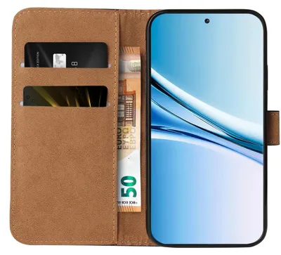 Produktbild von Handyhülle für Xiaomi Redmi Note 15 Pro 5G Klapphülle Bookcase Flip Cover Hülle Handy Tasche Etui Farbe: Schwarz