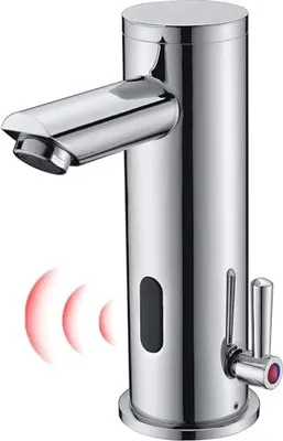 Produktbild von Gangang Infrarot Badezimmer Tapsensor Automatische Nichtkontaktwaschbeckenmischer Induktion Einzelhebel