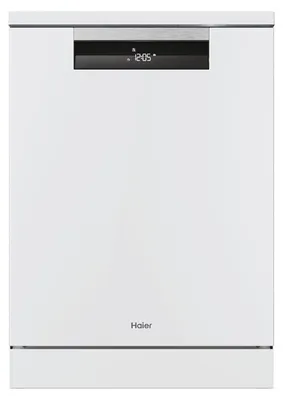 Zdjęcie produktu dla Haier XF 4A4M4PW, Wolnostojący, Pełny rozmiar (60 cm), Biały, Czarny, Dotyk, Kosz