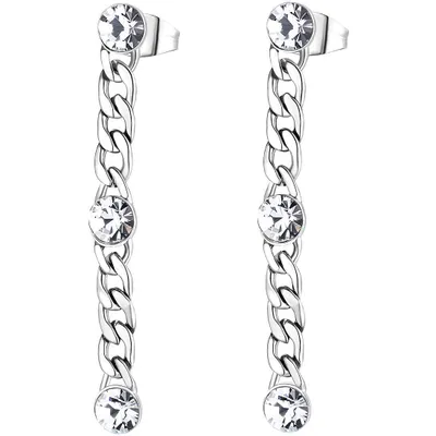 Image de Charmantes boucles d'oreilles avec cristaux Symphonia BYM89
