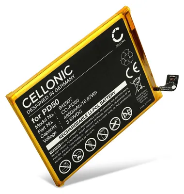 Produktbild von CELLONIC 1x Akku für Mobilfunk Kompatibel mit Motorola Moto G Power 5G, XT2311, PD50 - (4850mAh, 3.89V)