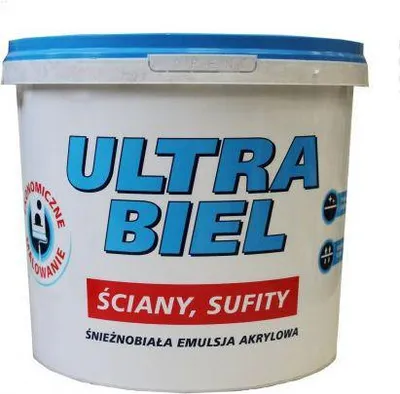 Produktbild von Acryl-Innenwand- & Deckenfarbe Ultra Weiß matt, hohe Deckkraft, 3L