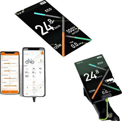 Produktbild von Ebike-Display, 5-PIN-Anschluss, Unterstützung für PAS-Stufen, DPC 010