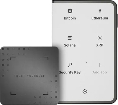 Image de Ledger Stax avec Ledger Recovery Key - Graphite