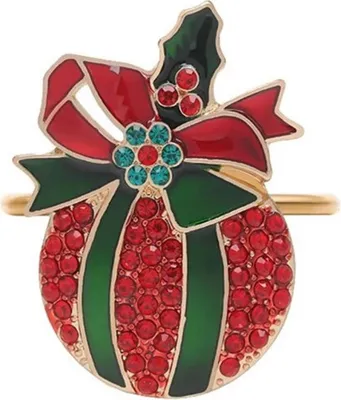 Produktbild von Weihnachtskugel-Servietten-/Schalring