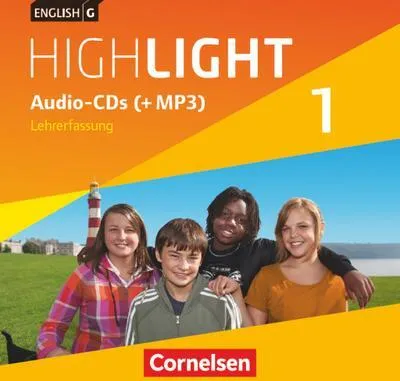 Produktbild von English G Highlight  01: 5. Schuljahr. Audio-CDs Hauptschule