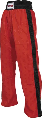 Produktbild von Kickboxhose Classic rot/schwarz 140