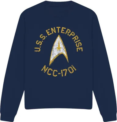 Obrázok produktu pre Star Trek - Mikina pre mužov/dámy uni TV11391 (XXL) (námornícka modrá)
