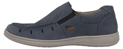 Produktbild von Jomos Slipper in Übergrößen Blau 463312 12 861 große Herrenschuhe