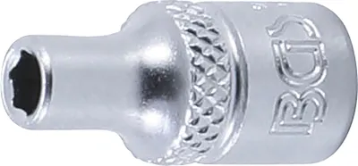 Image de BGS Douille à six pans entraînement carré intérieur 6,3 mm (1/4") SW 4 mm - 2474