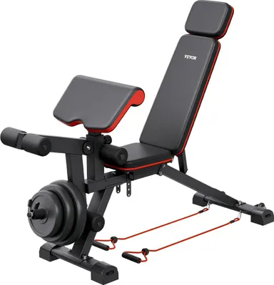 Immagine prodotto di Panca pesi Panca per addominali Palestra domestica Allenamento di forza Allenamento regolabile