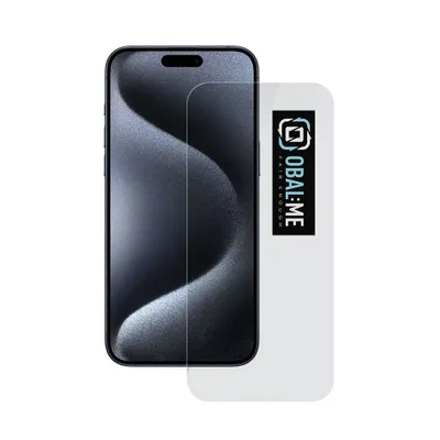 Immagine prodotto di Vetro Temperato 2.5D OBAL per iPhone 15 Pro - Protezione Infallibile KP31077