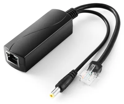 Image de Diviseur PoE Gigabit, sortie 12V 1A, conforme à la norme IEEE 802.3af
