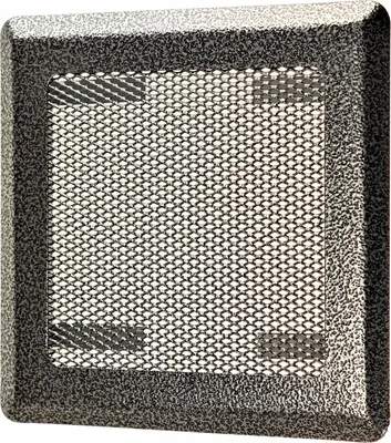 Produktbild von Lüftungsgitter Belüftungsgitter FEINZ - 16x16 cm - Silber - Robustes Metall - Ideal für effiziente Belüftung