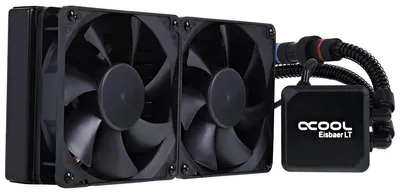 Obrázek produktu pro Alphacool Eisbaer LT240 CPU, Kapalinový chladič typu vše v jednom, 12 cm, 550 ot/min, 1700 ot/min, 108 m³/h, Černá