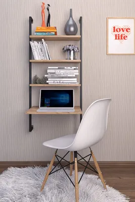 Produktbild von Skye Decor, Masalı, Wandregal, Braun, 100% METALL, 49 x 20 x 120 cm