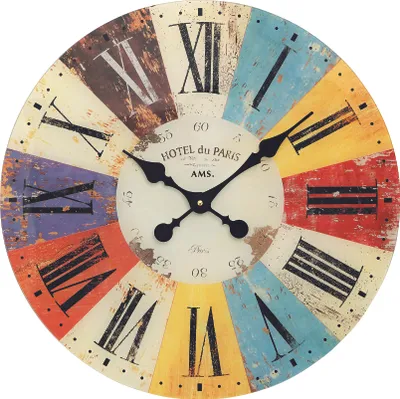 Produktbild von AMS Quarz-Wanduhr, Quarzwerk, D50x3cm, 9467