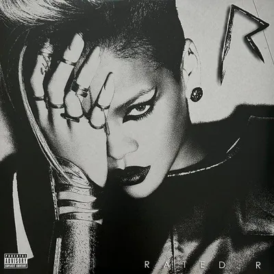 Image de Rihanna - Rated R (édition limitée) (couleur Black Ice) (2 LP)