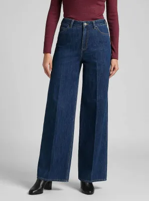 Image de Lee Stella A Line Jeans Bleu 26 / 31 Femme Bleu 26