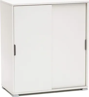 Immagine prodotto di Milani Home - armadietto 2 ante 75 x 38 x 85 cm, bianco, truciolare bilaminato, Italy