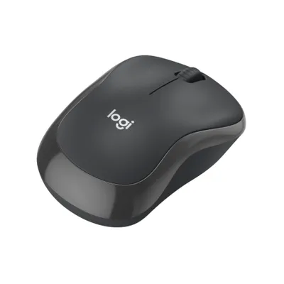 Produktbild von Logitech M240 Silent, Beidhändig, Optisch, RF Wireless + Bluetooth, 4000 DPI, Graphit