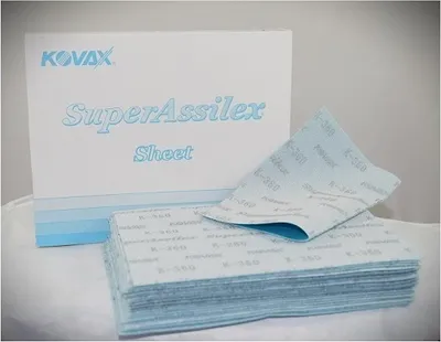 Produktbild von KOVAX Assilex Schleifstreifen SuperTack P360, 170 x 130mm, 25er-Pck.