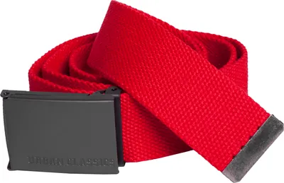 Produktbild von Urban Classics TB305 | Canvas Belts One Size - Farbe: Red - Größe: One Size