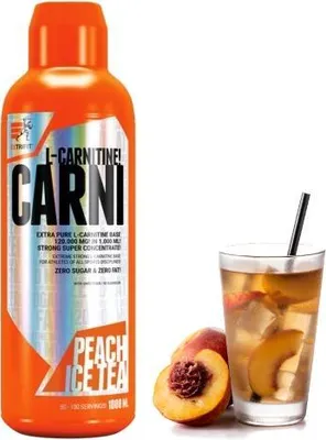 Produktbild von Extrifit Carni 120000 mg Flüssiger Eistee Pfirsich 1000 ml