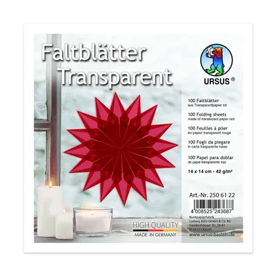 Produktbild von URSUS 2506122, Kunstpapier, 42 g/m², 100 Blätter