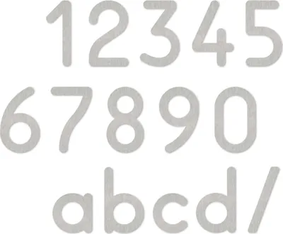 Produktbild von Heibi 1x MAX Hausnummer/Buchstabe zur Wahl Edelstahl 10/16 cm 0 1 2 3 4 5 6 7 8 9 a b c d /