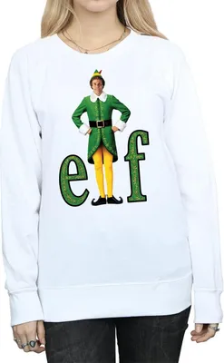 Produktbild von Elf - Sweatshirt für Damen BI5221 (XL) (Weiß)