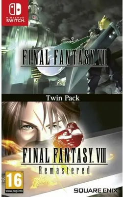 Obrázok produktu pre Square Enix Final Fantasy VII & Final Fantasy VIII Remastered Twin Pack, Nintendo Switch, Fyzické médiá