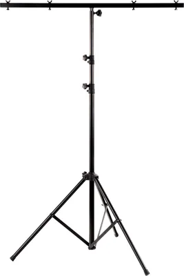 Obrázok produktu pre Stojan na osvetlenie Showlite LS250 s priečkou (pre javiskové a koncertné osvetlenie, až pre 4 reflektory, 1,10 m - 2,50 m, max. zaťaženie: 30 kg)