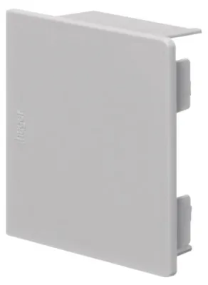 Imagen del producto de Conector final Hager, modelo LF6006067035, color gris claro, para sistemas LF