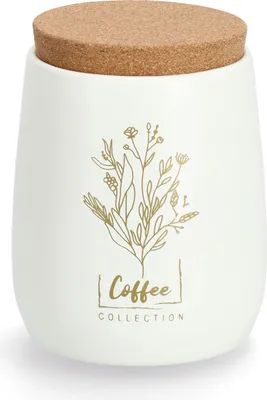 Zdjęcie produktu dla Puszka z korkową pokrywką COFFEE, 750 ml