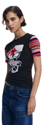 Productafbeelding van Desigual dames T-shirt, zwart, maat L