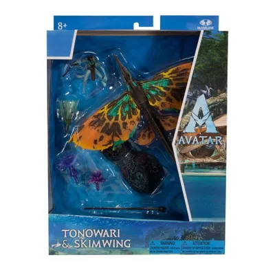 Obrázek produktu pro McFarlane Toys Avatar The Way of Water W.O.P Deluxe Large Action Tonowari a Skimwing