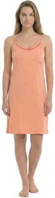 Immagine prodotto di Camicia da notte estiva da donna Kisses&Love, 100% cotone, con spalline sottili KL45300